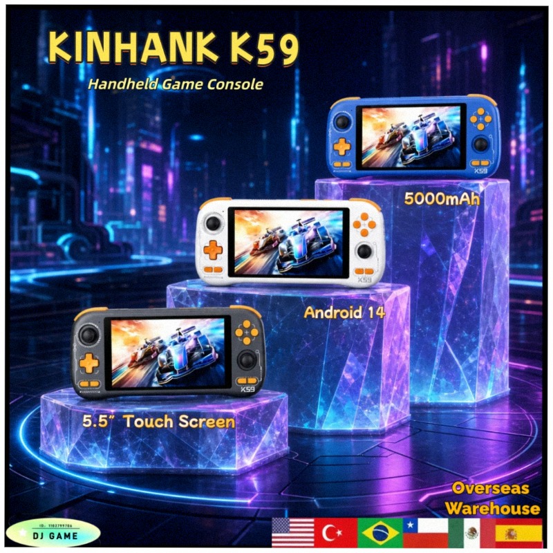Gaming Console Under 5000 - KINHANK K59 휴대용 게임 콘솔 안드로이드