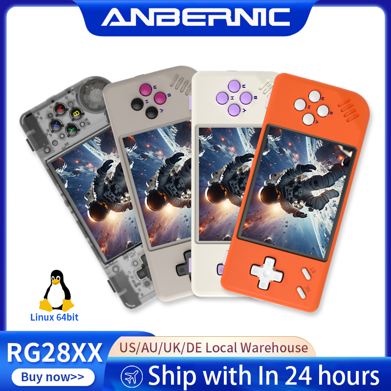 Gaming Console Sale - ANBERNIC RG28XX 레트로 휴대용 게임 콘솔