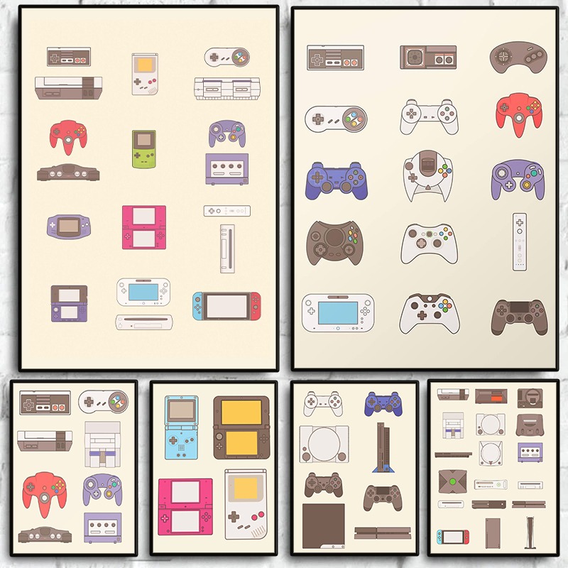 Gaming Console Room - 비디오 게임 휴대용 및 콘솔 진화