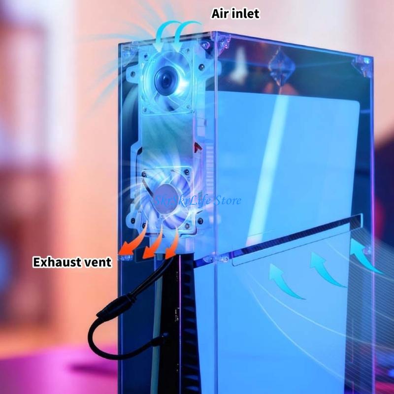 Gaming Console Display Case - 개선된 냉각 시스템을 갖춘 슬림형 게임