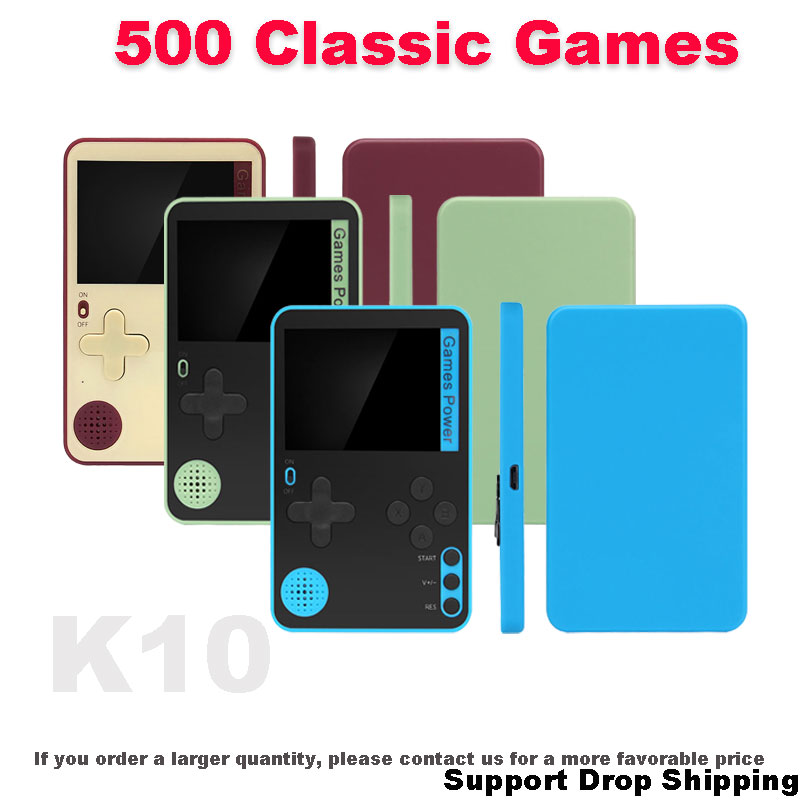 Gaming Console Under 500 - 휴대용 게임 콘솔 K10 클래식 게임