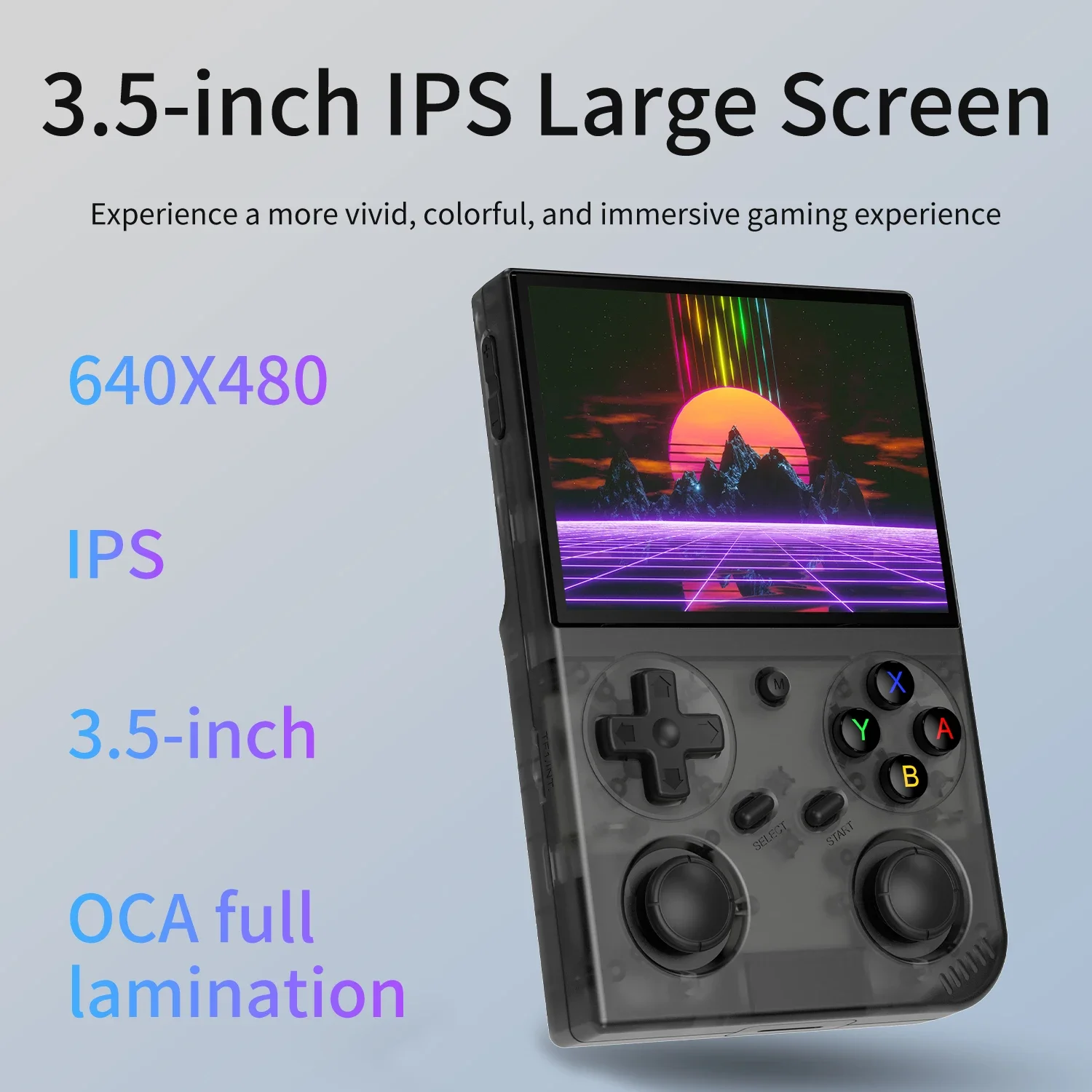 AMPOWN 휴대용 게임 콘솔, 3.5 인치 IPS 휴 - Gaming Console Under 5000 리뷰 및 가격