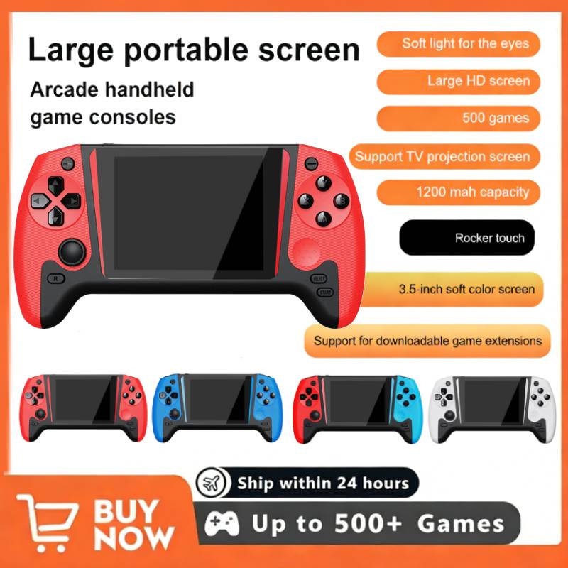 레트로 휴대용 비디오 게임 콘솔 리눅스 시스템 3.5인 - Gaming Console Under 500 리뷰 및 가격