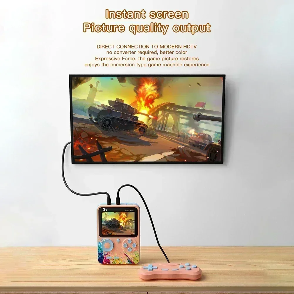 레트로 G5 휴대용 게임기 3.0인치 화면 500가지  - Gaming Console Under 500 리뷰 및 가격