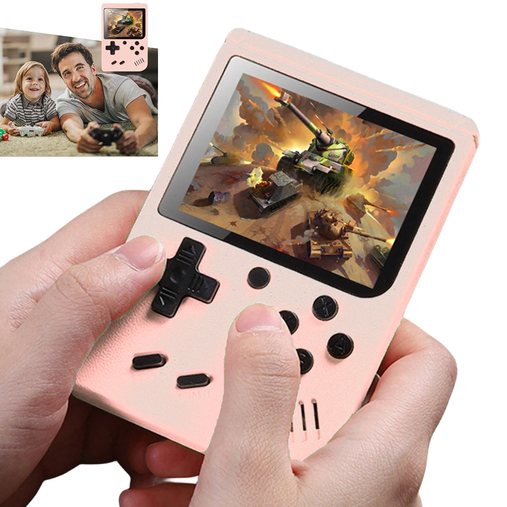 레트로 휴대용 미니 비디오 게임 콘솔, 3.0 인치 컬 - Gaming Console Under 500 리뷰 및 가격