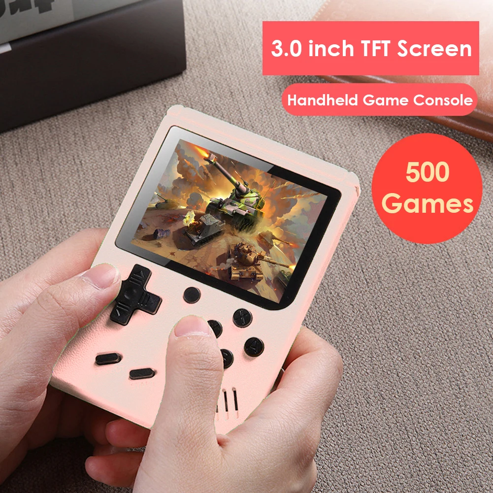 레트로 휴대용 미니 비디오 게임 콘솔, 3.0 인치 컬 - Gaming Console Under 500 리뷰 및 가격