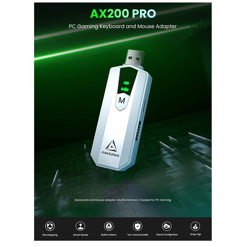 AIMZENIX AX200PRO PC 게임용 K&M 컨 - Gaming Console Room 리뷰 및 가격