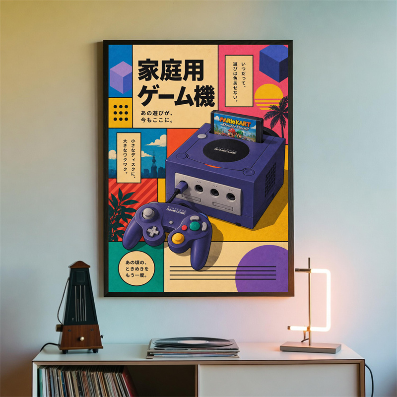 레트로 게임 벽 장식 포스터 – 일본 게임 콘솔 아트  - Gaming Console In 90S 리뷰 및 가격