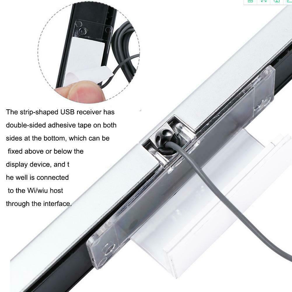 Wii/Wii U 콘솔용 센서 바 USB 교체용 유선  - Gaming Console With Motion Sensor 리뷰 및 가격