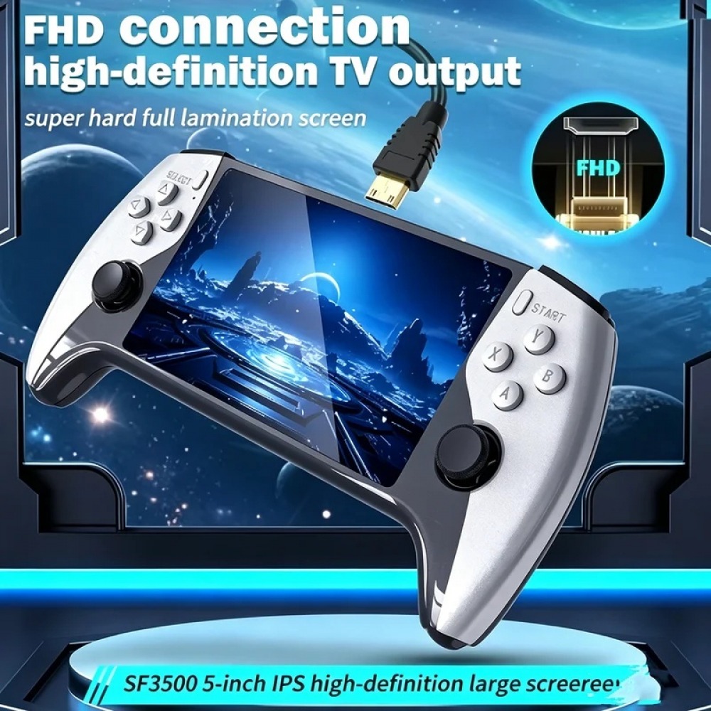 SF3500 5인치 휴대용 게임 콘솔 (PS1, GBA - Gaming Console Under 500 리뷰 및 가격